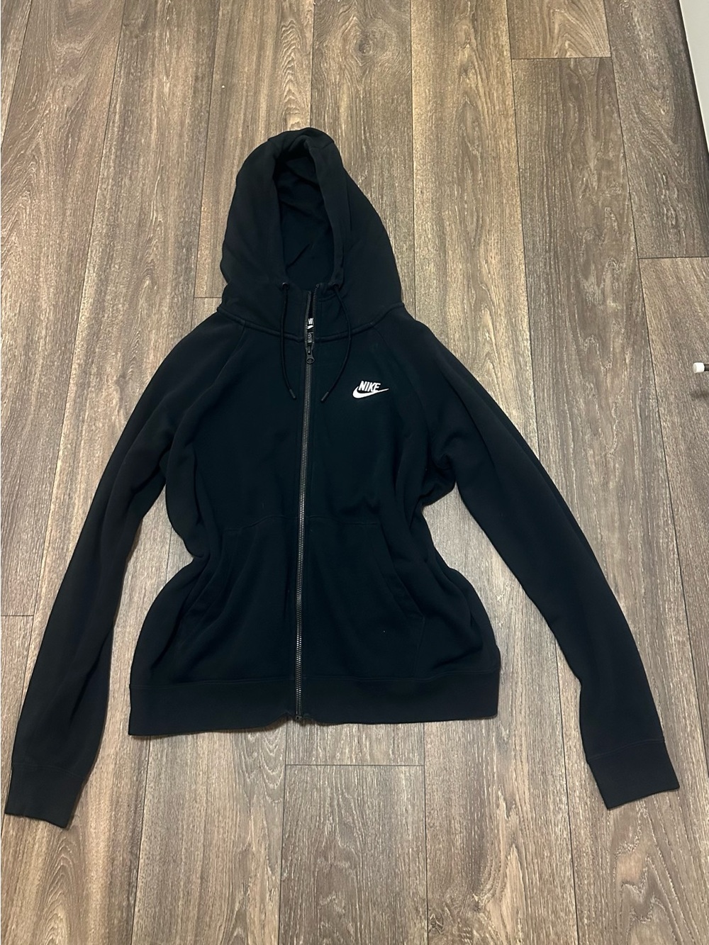 Nike Women's Black Full-Zip Hoodie